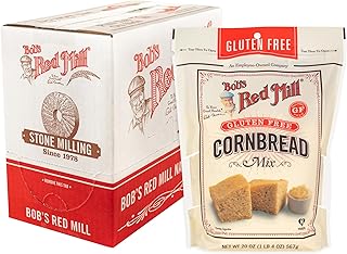 Bob's Red Mill Gluten Free Cornbread Mix, 20oz (Pack of 4) - Gluten Free...