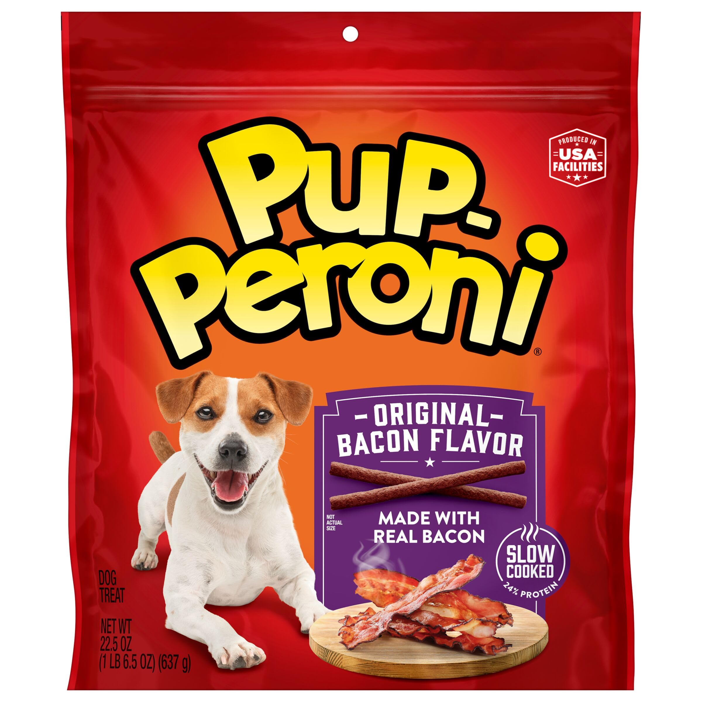 None Original Bacon Flavor Dog Treats, 22.None Ounce Bag