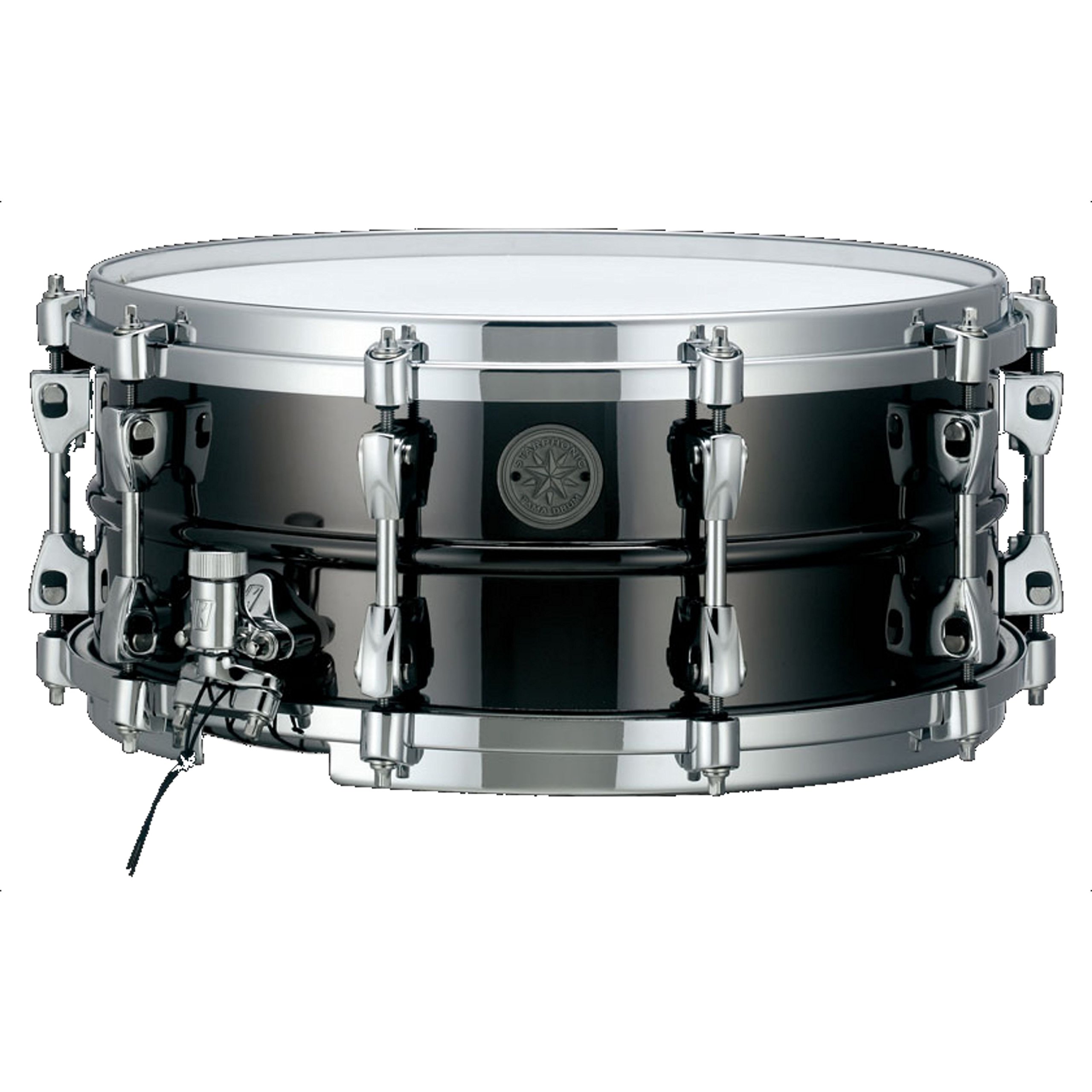 Tama Starphonic Snare PST146, 14"x6", Black Nickel Steel - Rullante