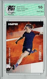 Rose Lavelle 2019 HYPE #23 1st Rookie Card Ever USWNT USA PGI 10