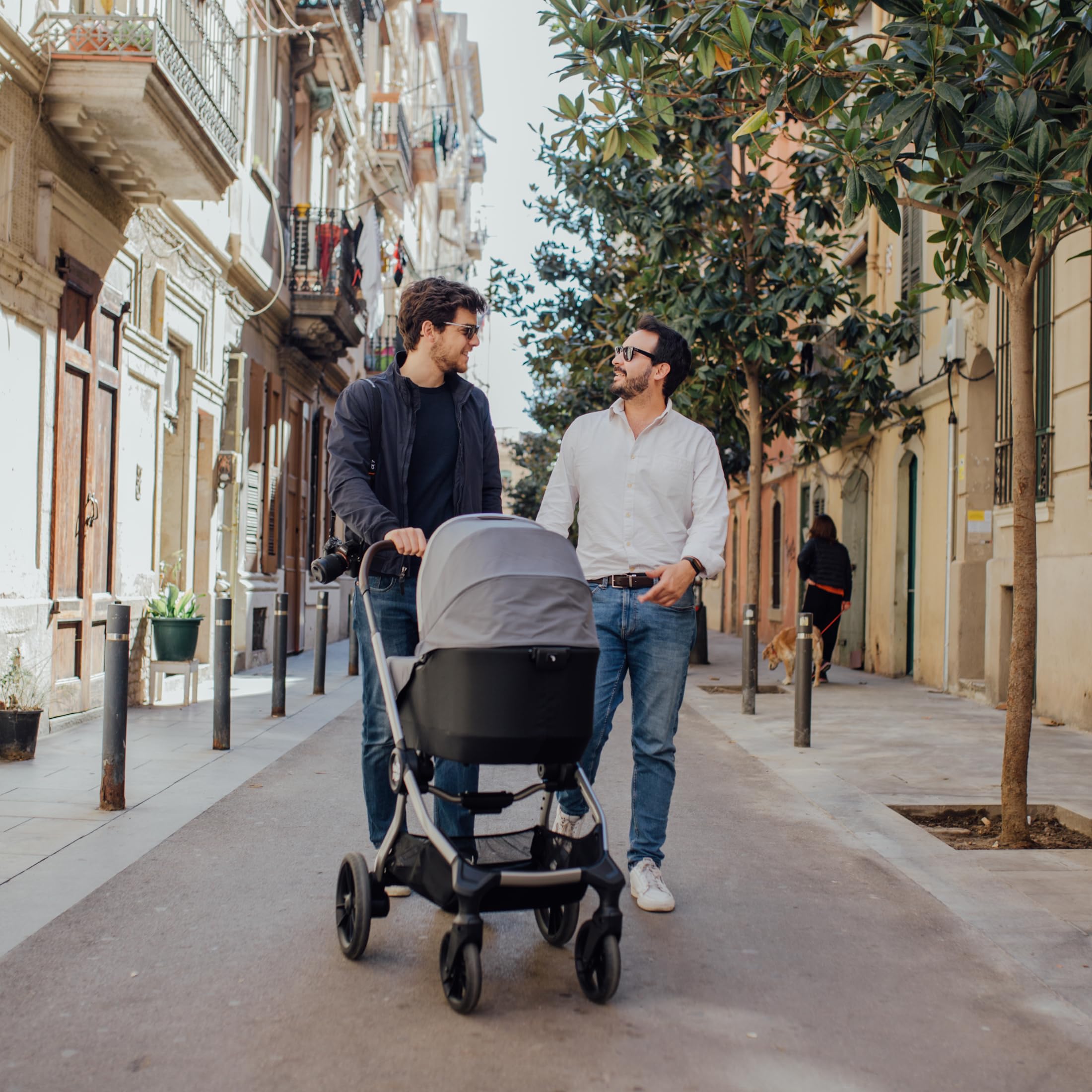 BABY JOGGER Culla pieghevole per passeggini City Sights, neonato fino a 9 kg, colore: nero intenso