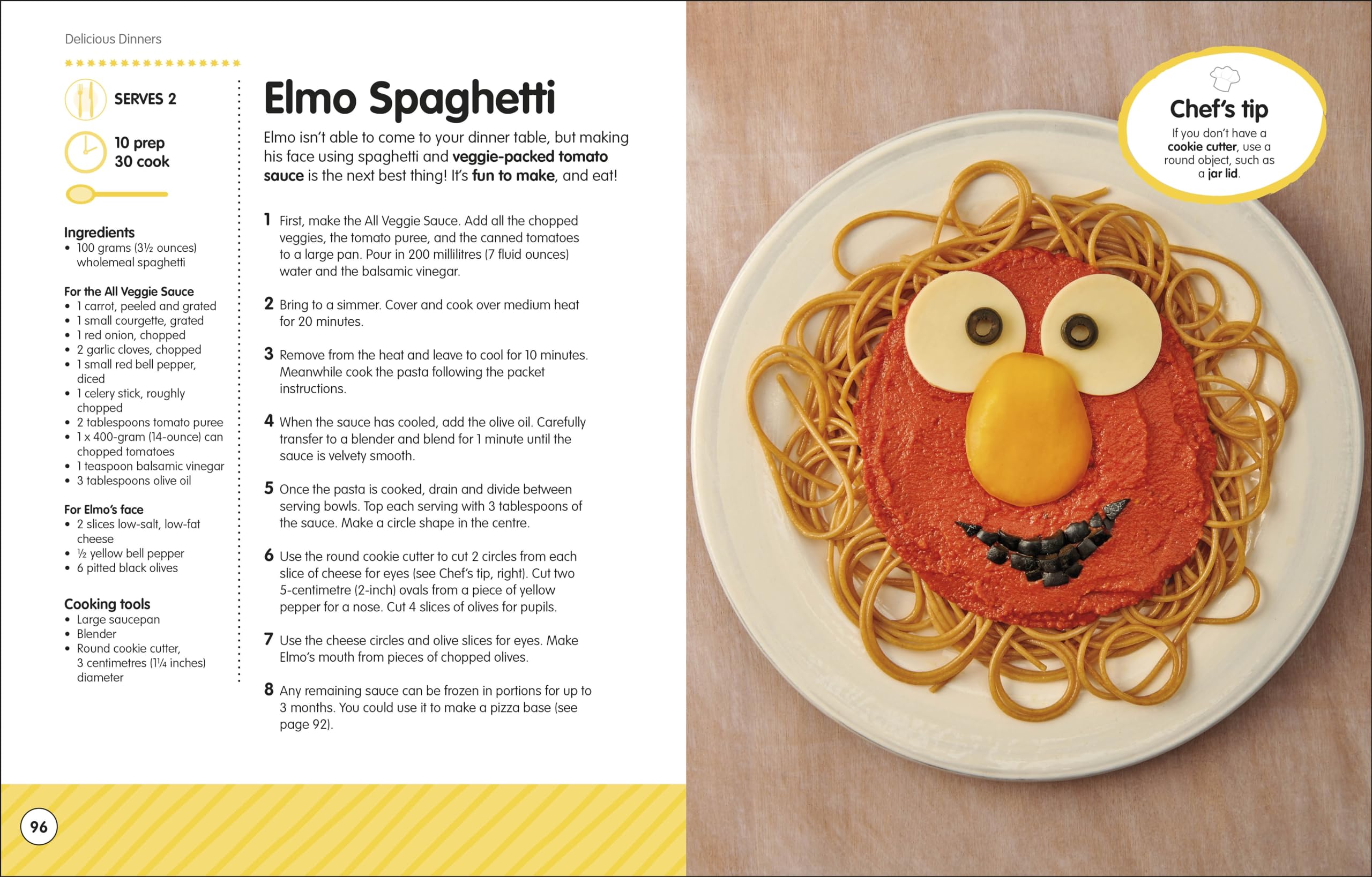 Sesame Street Let's Cook Together: With 40 Fun, Healthy Recipes