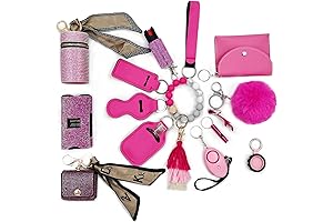 Complete Women's Safety Keychain Set: Guardian of Protection and Convenience