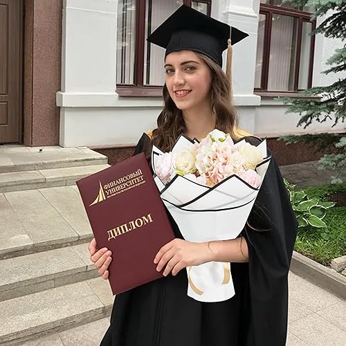 Miniatura 5 de BEISHIDA 40 piezas de papel de regalo de flores rosa, papel de regalo floral impermeable, para ramos de flores, suministros de floristería, papel de