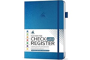 Clever Fox Check Registry Book: The Definitive Checkbook & Checking Account Register...