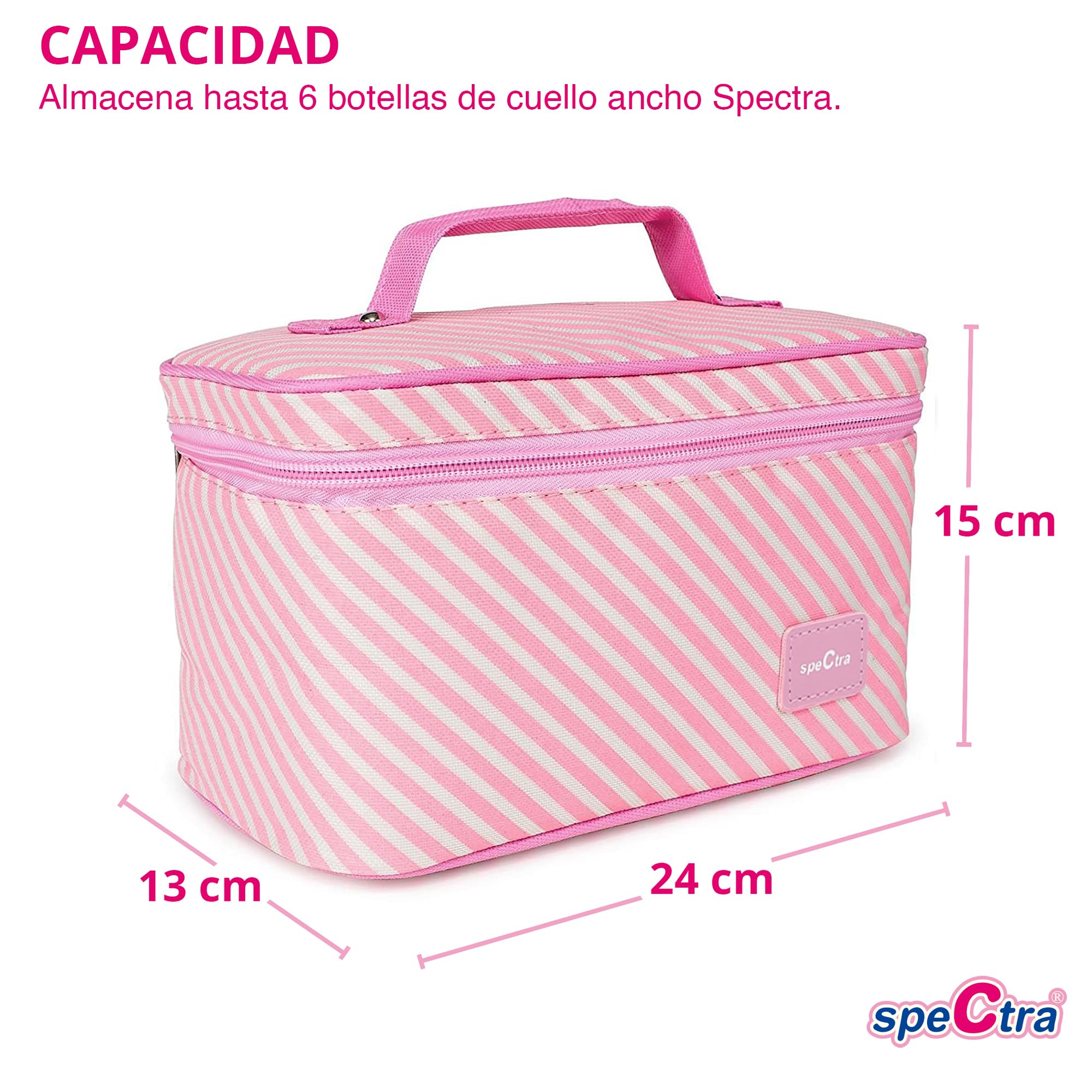 Spectra Lactancia Medela Extractor De Leche Hielera Botellas 30