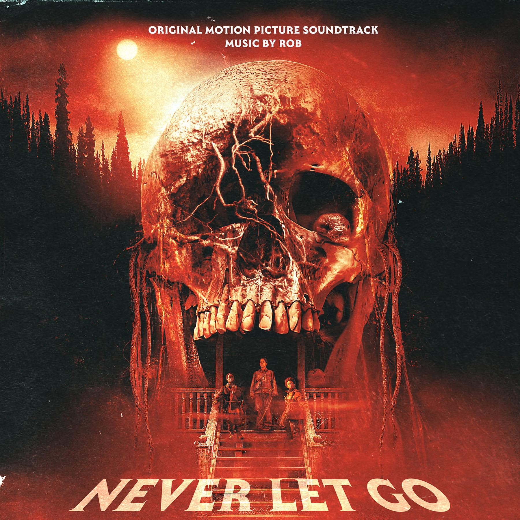 Rob Never Let Go Waxwork Records Soundtrack Red and Black Swirled Vinyl Sealed