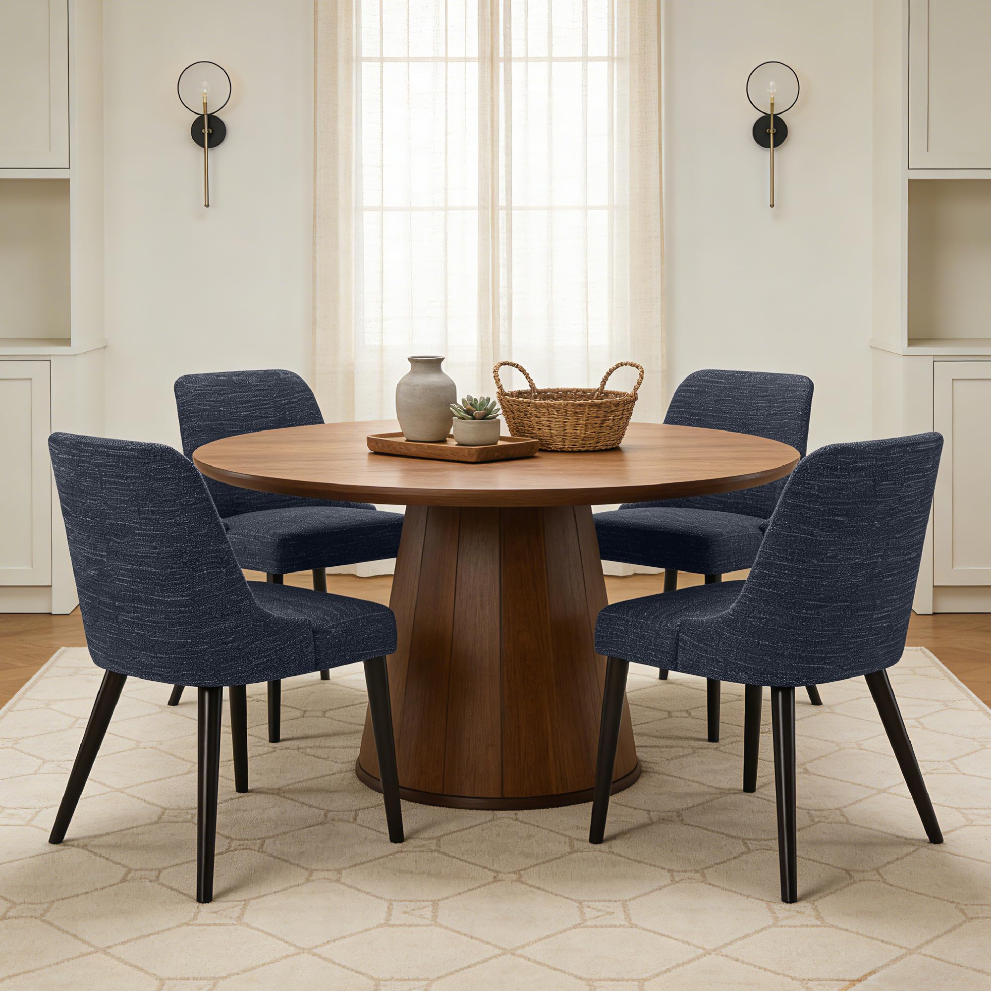 Amazon.com - CHITA Mid-Century Modern Dining Chair, Upholstered