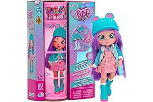 Cry Babies BFF Lala 7.8" Doll | Perfect Gift for 8-Year-Old Girls
