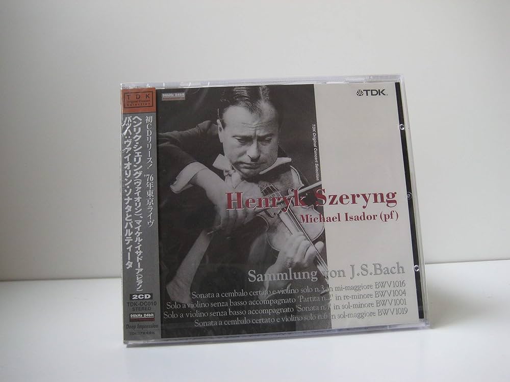 Amazon.co.jp: J.S. バッハ：無伴奏ヴァイオリン・パルティータ