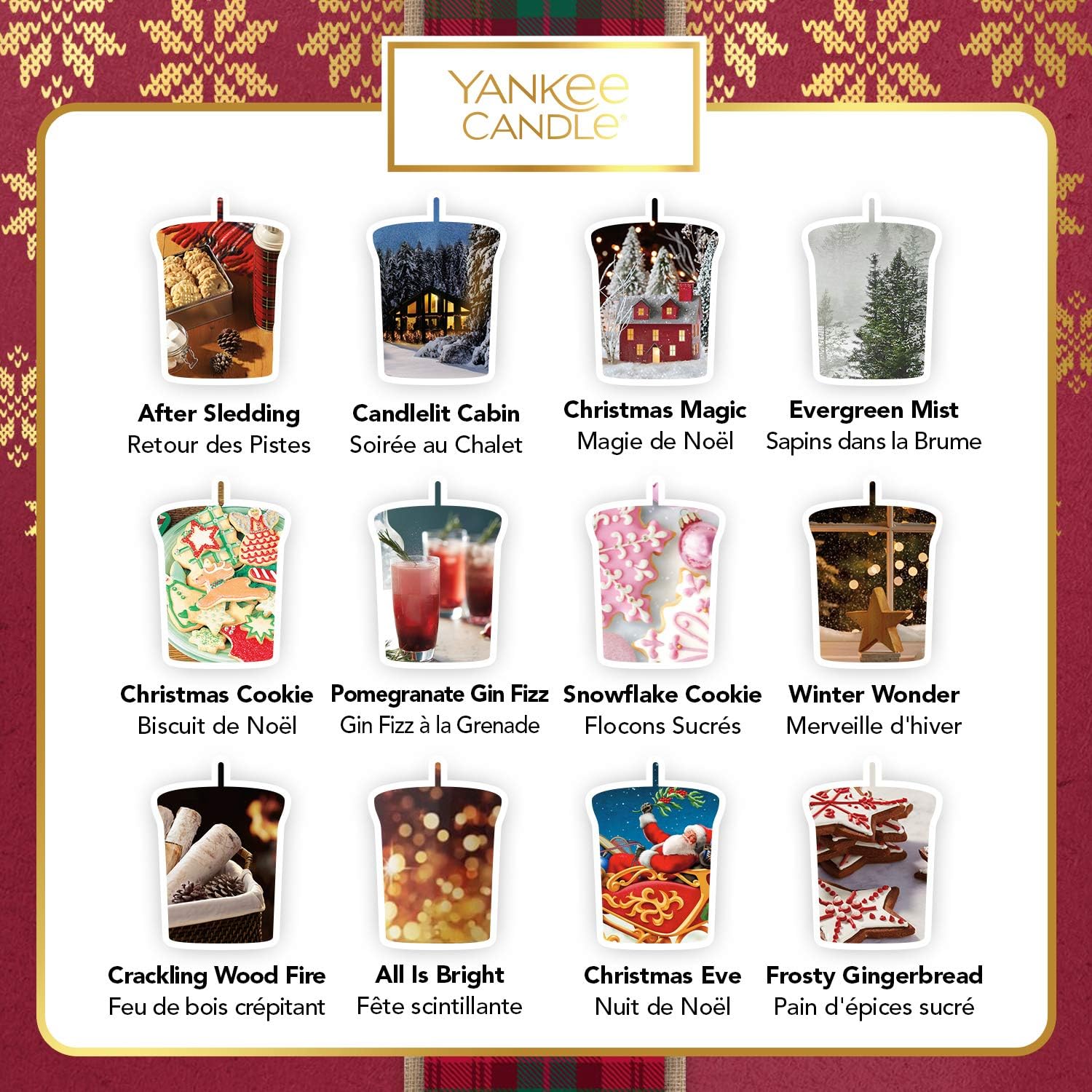 Yankee Candle Candle Gift Set, Alpine Christmas