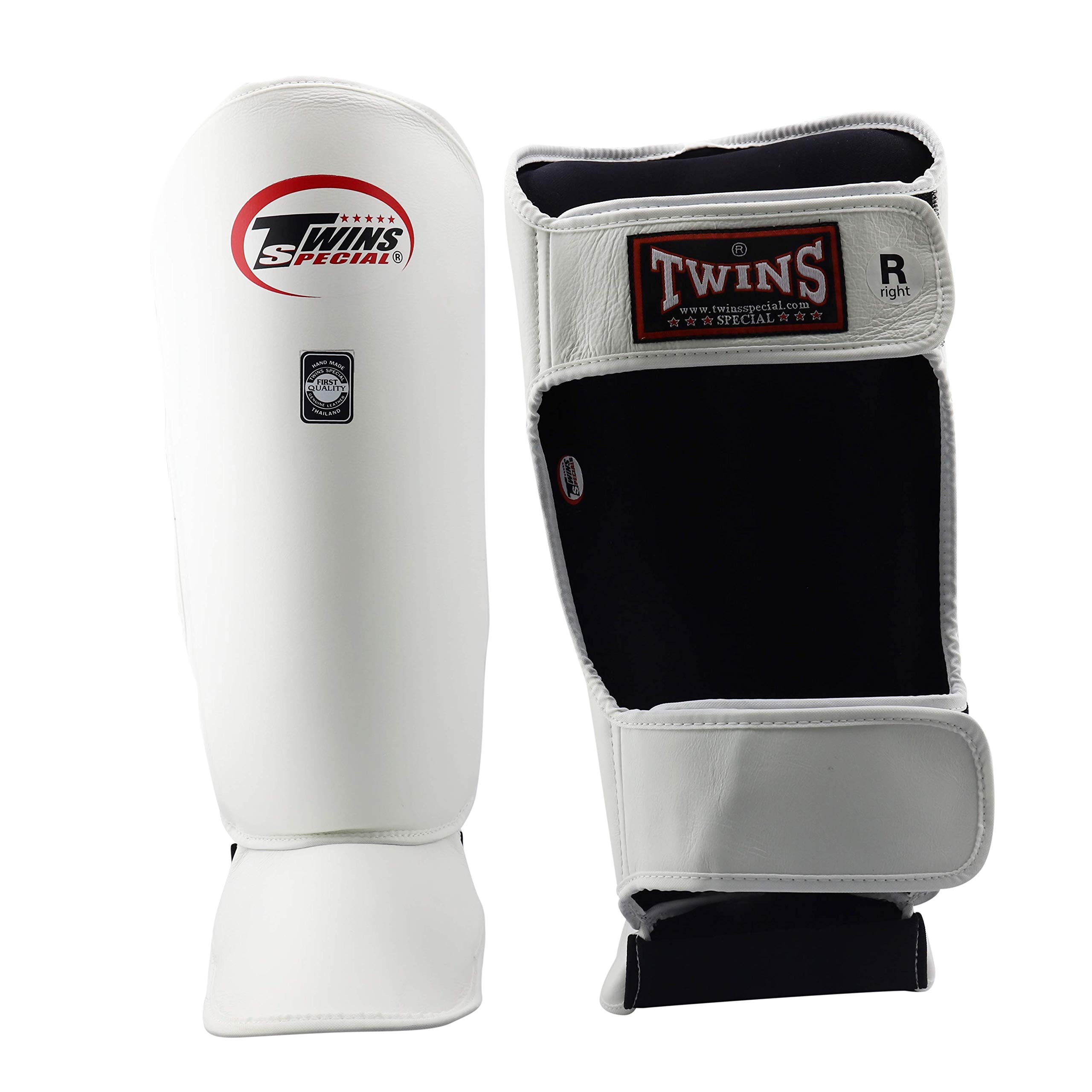 shin Twins Special Classic Shin Guard (White, Small) : Amazon.sg