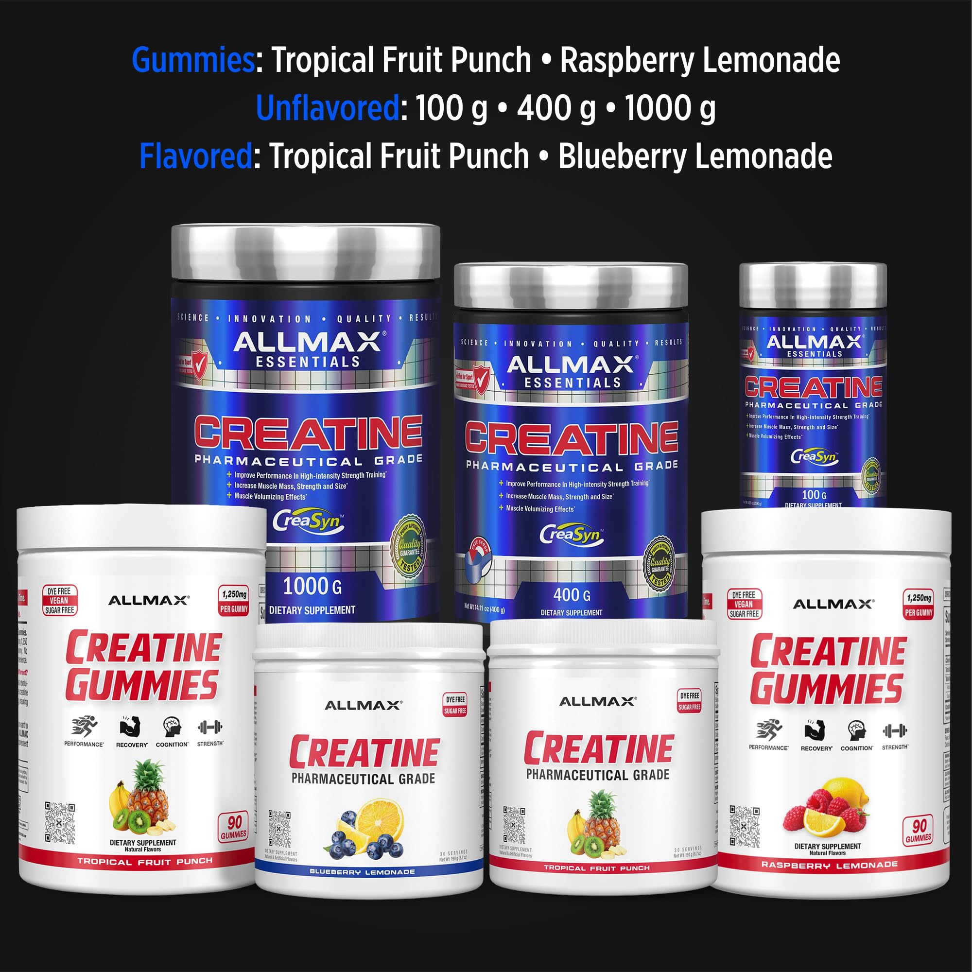 ALLMAX Creatine Monohydrate Powder, Micronized, Unflavored, 400 g — Amazon image 9