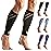 Calf Compression Sleeve for Men & Women -Leg Compression Sleeve for Shin Splint Relief, Leg Cramps, Varicose Vein Compression Leg Sleeve, Calf Sleeves for Runners, Copper Infused Nylon, Medium