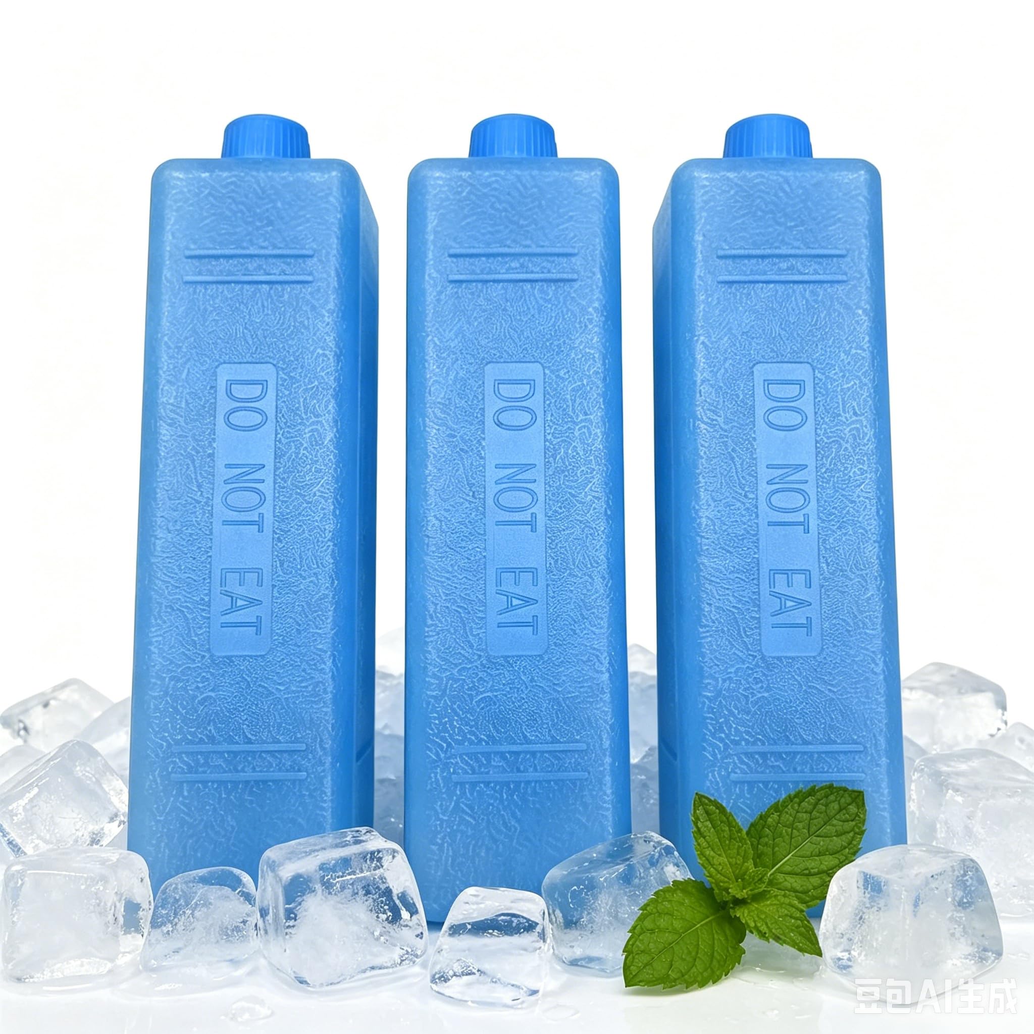 3 boîtes à cristaux de glace