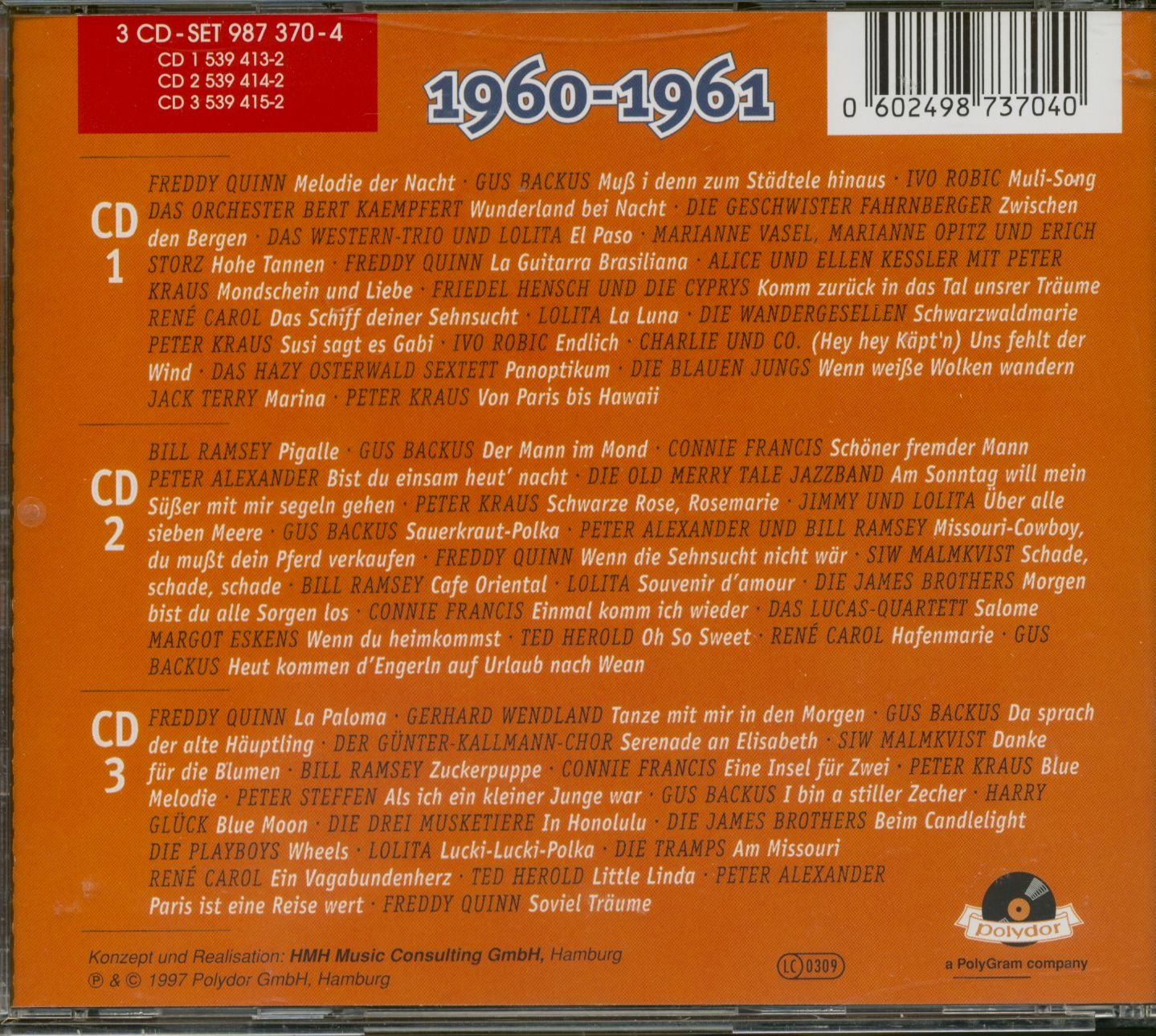 Deutsche Schlager 1960-1961