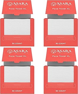 Toallas faciales desechables XL limpias, toal...