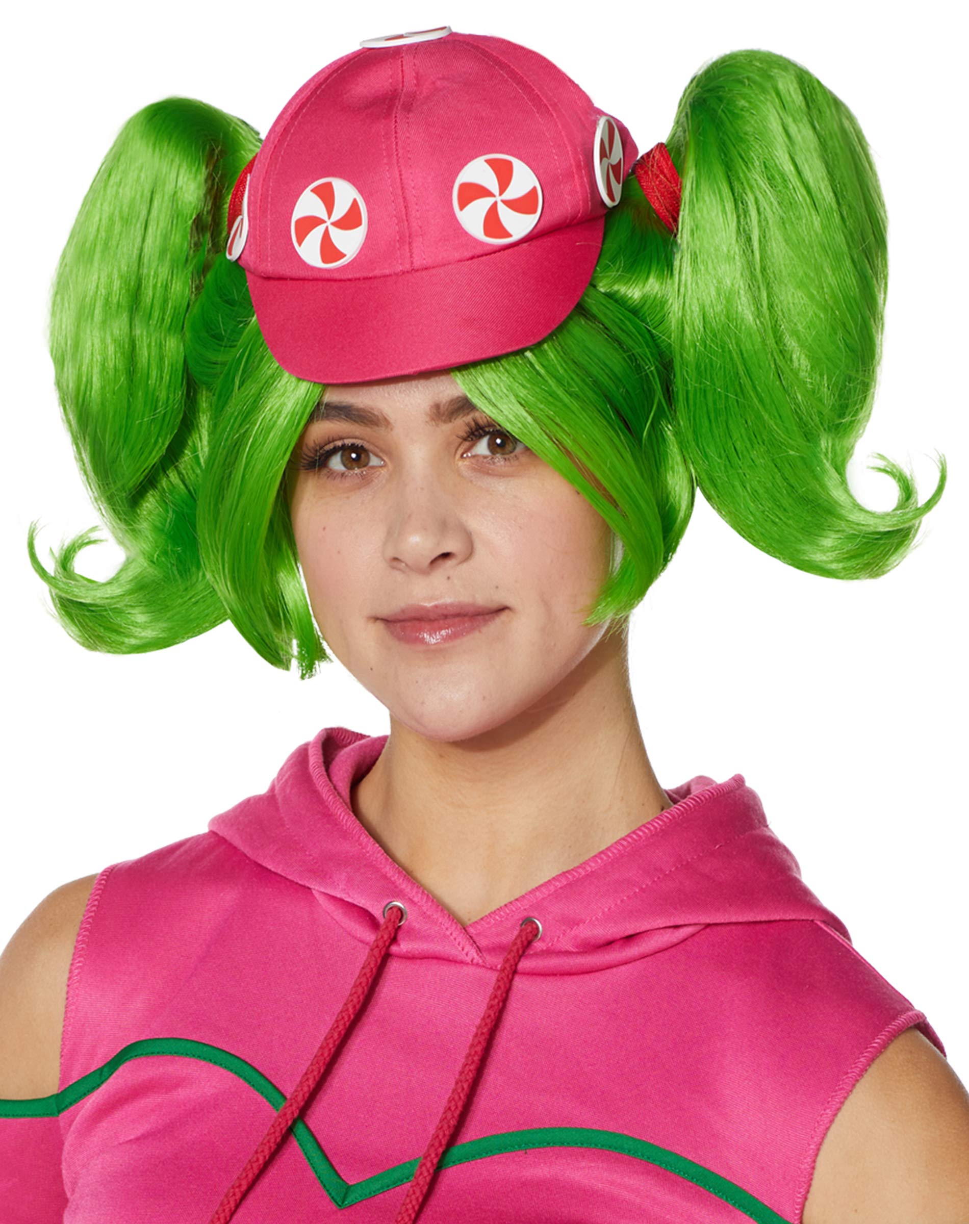 Spirit Halloween Fortnite Zoey Wig | Officially Licensed Multicolored