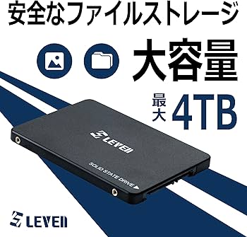 LEVEN SSD 4TB JS600 中古 Amazon | LEVEN 台湾 内蔵SSD 4TB 2.5インチ 3D NAND採用 SATA3 6Gb/s