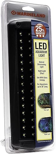 Marineland 32996 Luz LED para acuario, luz brillante natural, vidrio