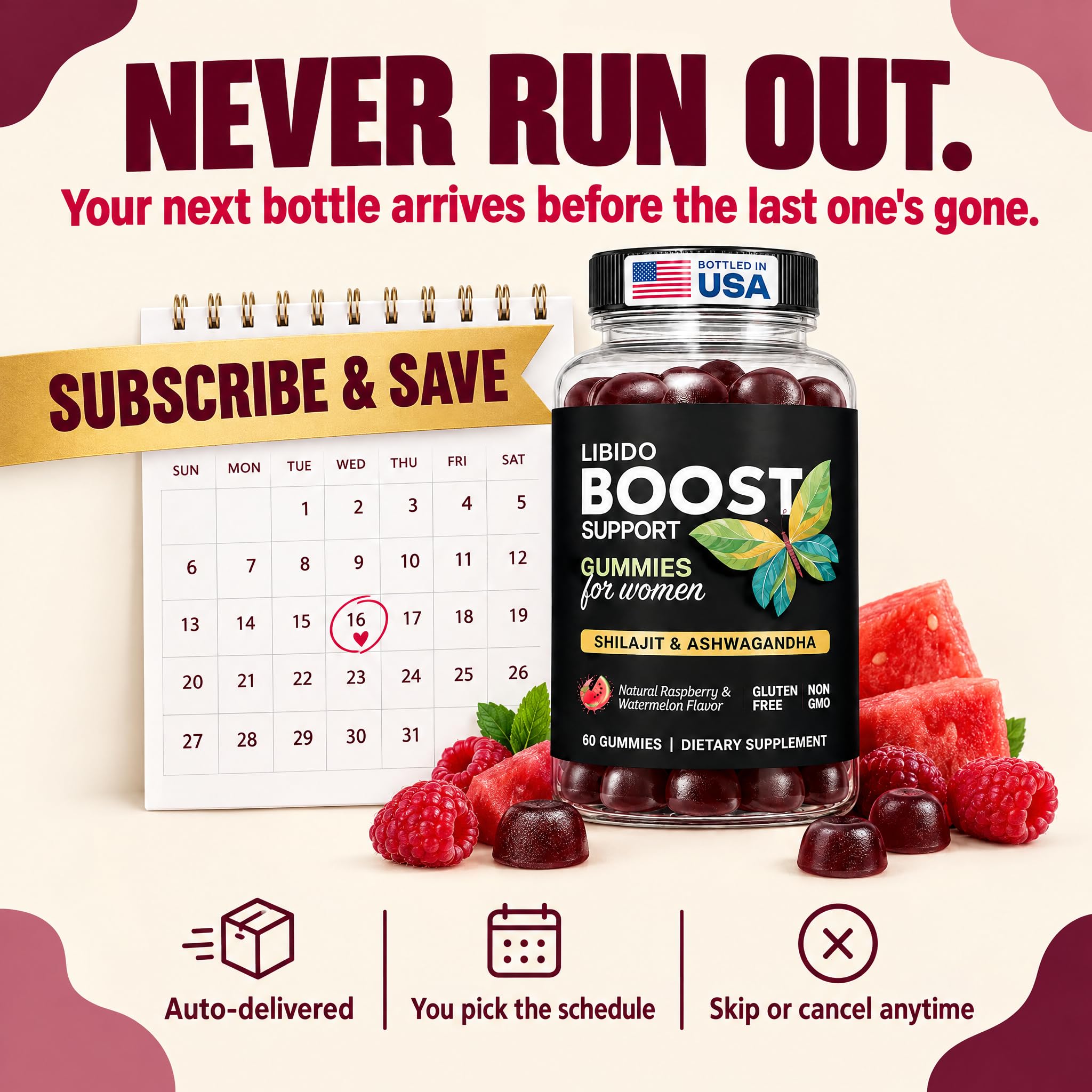 Libido Support for Women Gummies - Fast Acting Intimacy Gummies — Amazon image 5