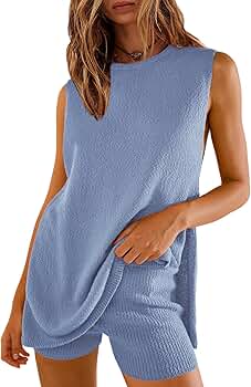 AERMA  summer knit swim wear 3点set Amazon.com: SENSERISE Womens Summer Sweater Sets 2 Piece