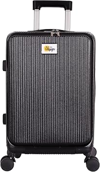 BiggDesign Moods Up Suitcase, 20", Black