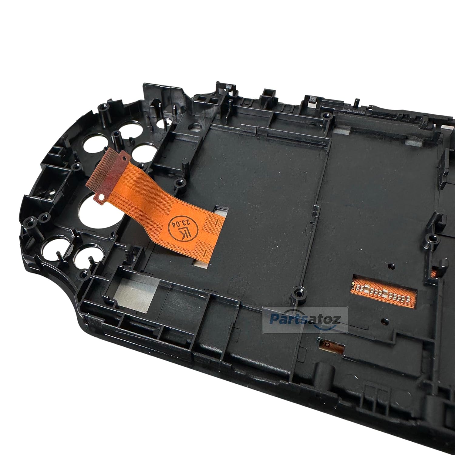 Partsatoz BLACK LCD Display Touch Screen Panel Digitizer Assembly with Frame Replacement for Playstation PS Vita PSV 2000 2001 PCH-2000