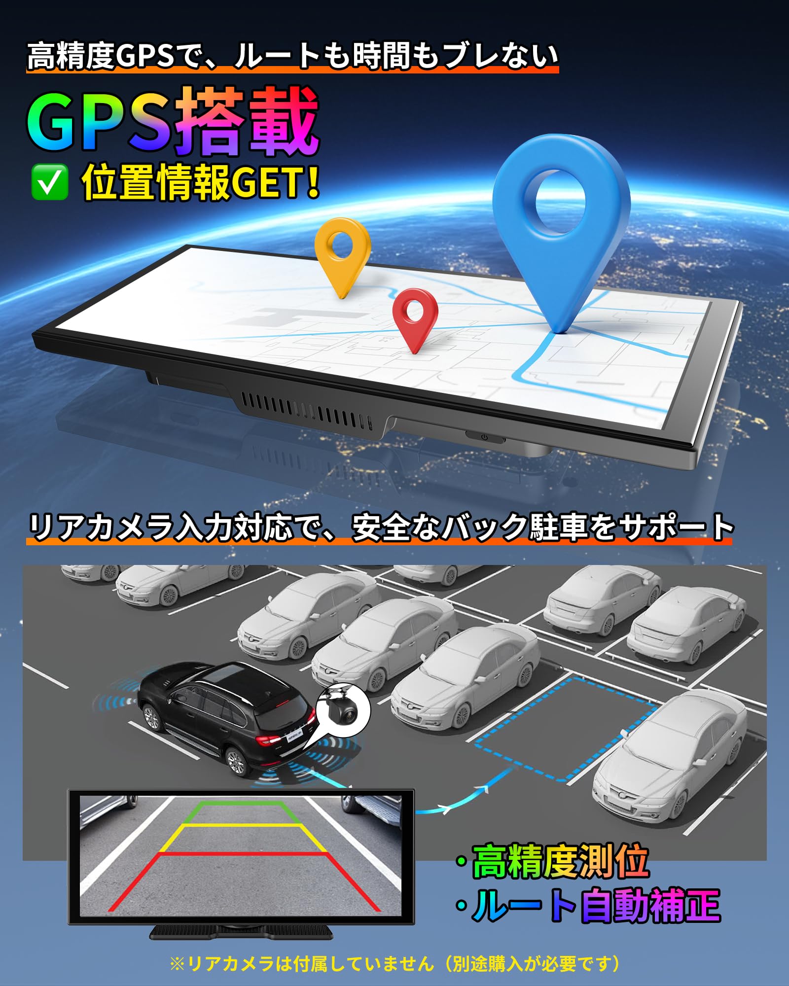 Amazon.co.jp: GETPAIRR Vista 2.0 ポータブルディスプレイオーディオ
