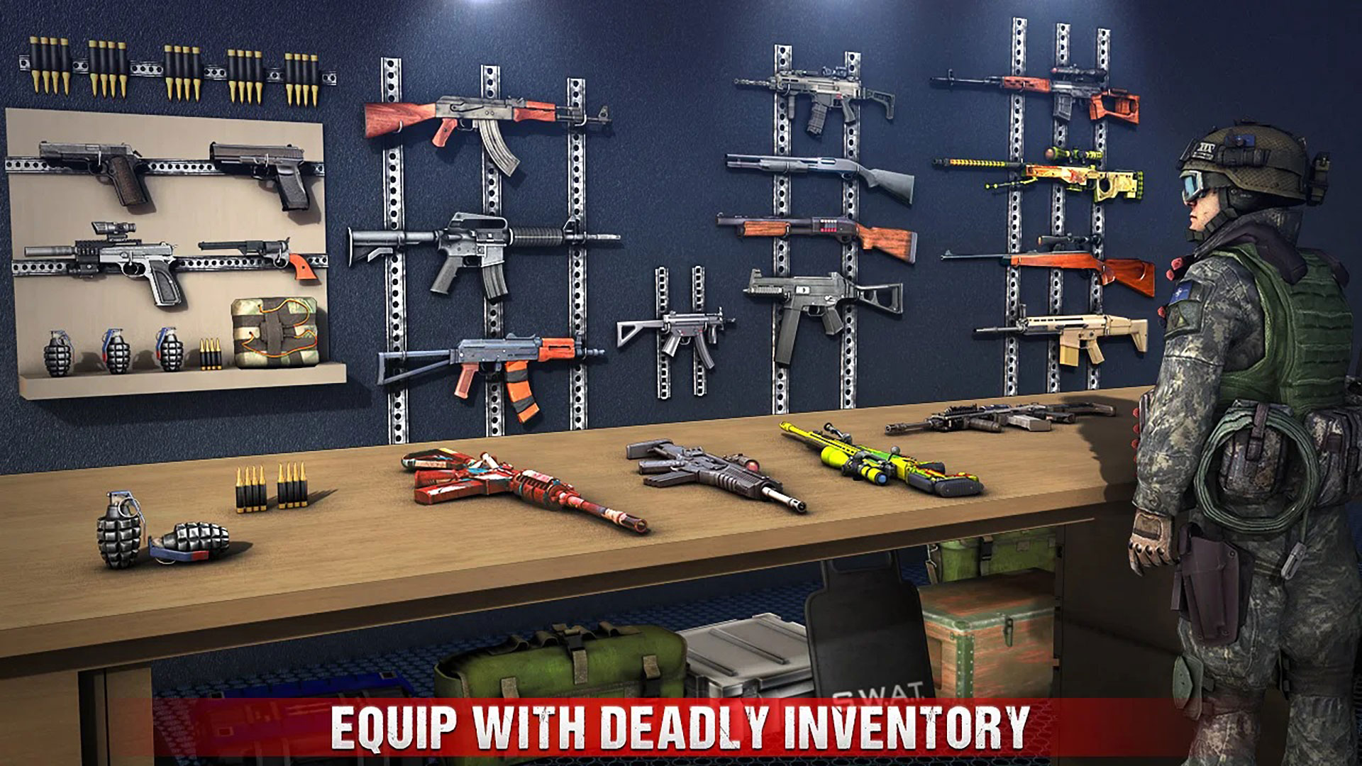 FPS Gun Shooting Games Offline: 3D Action Fighting Game - Counter ...