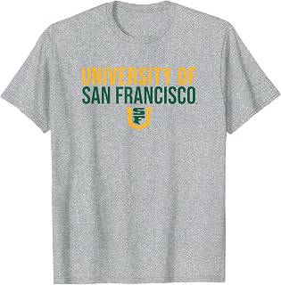 University of San Francisco USF Dons Stacked T-Shirt