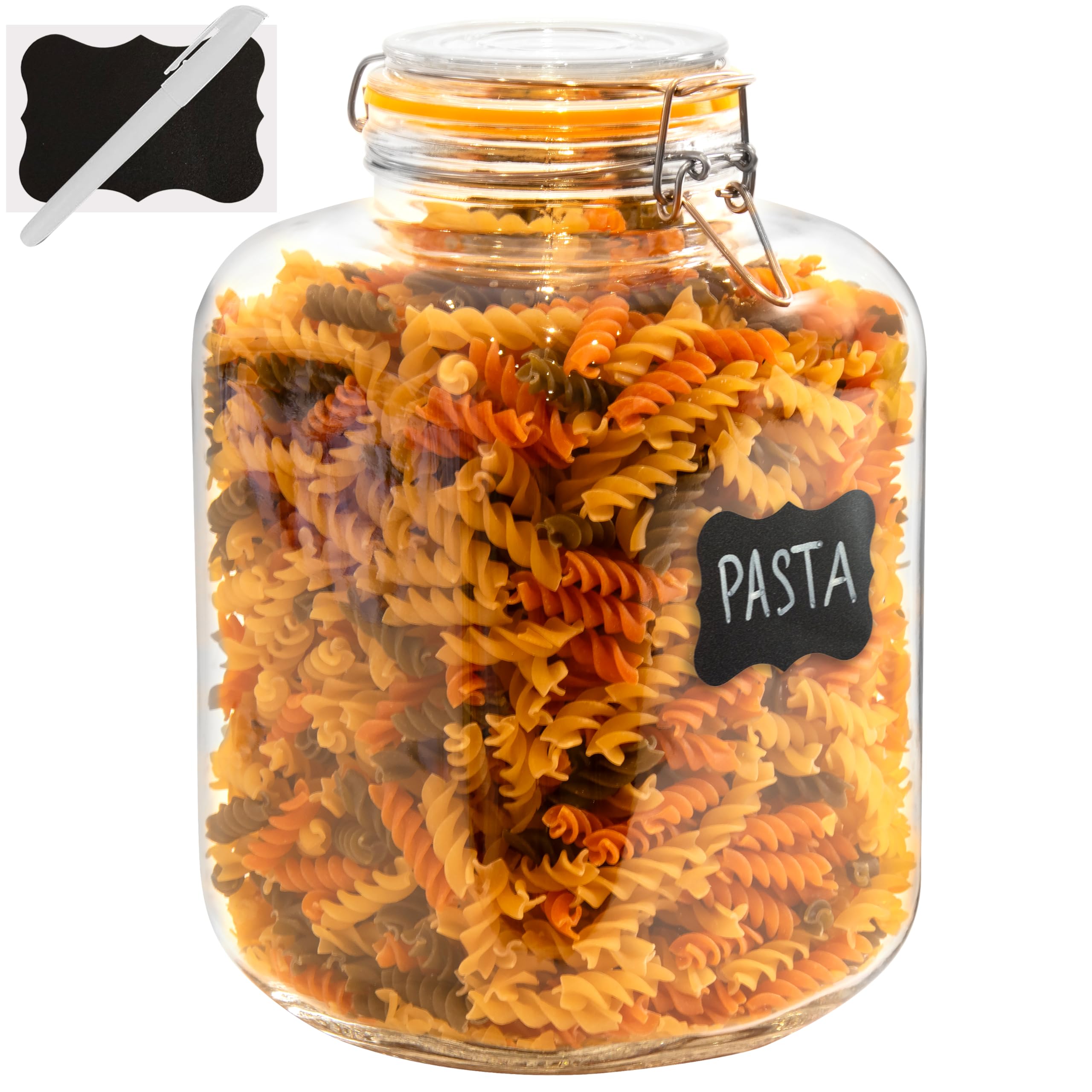 Galashield 1 Gallon Glass Jar with Airtight Lid