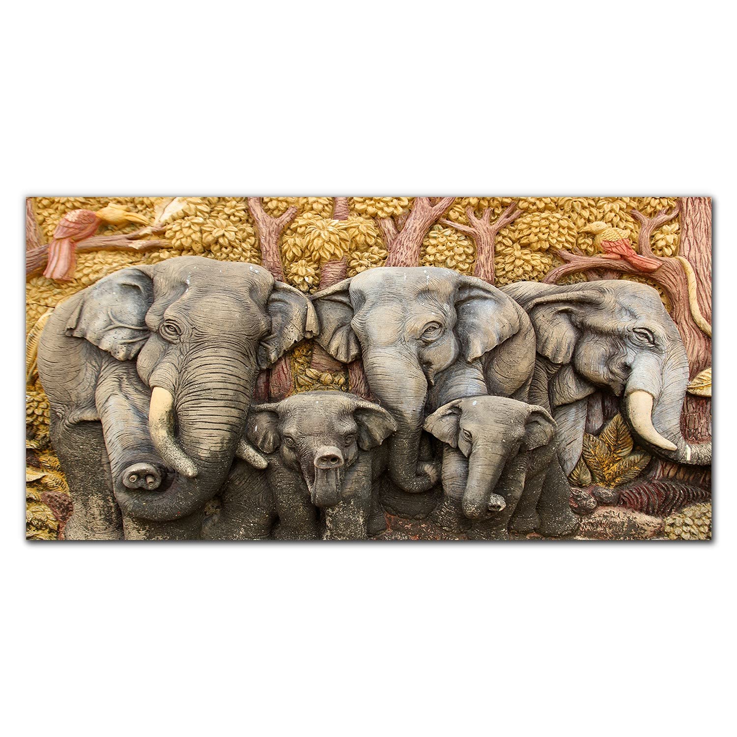 Crédence de cuisine adhésive en verre trempé 100x50cm, fond de hotte motif animaux