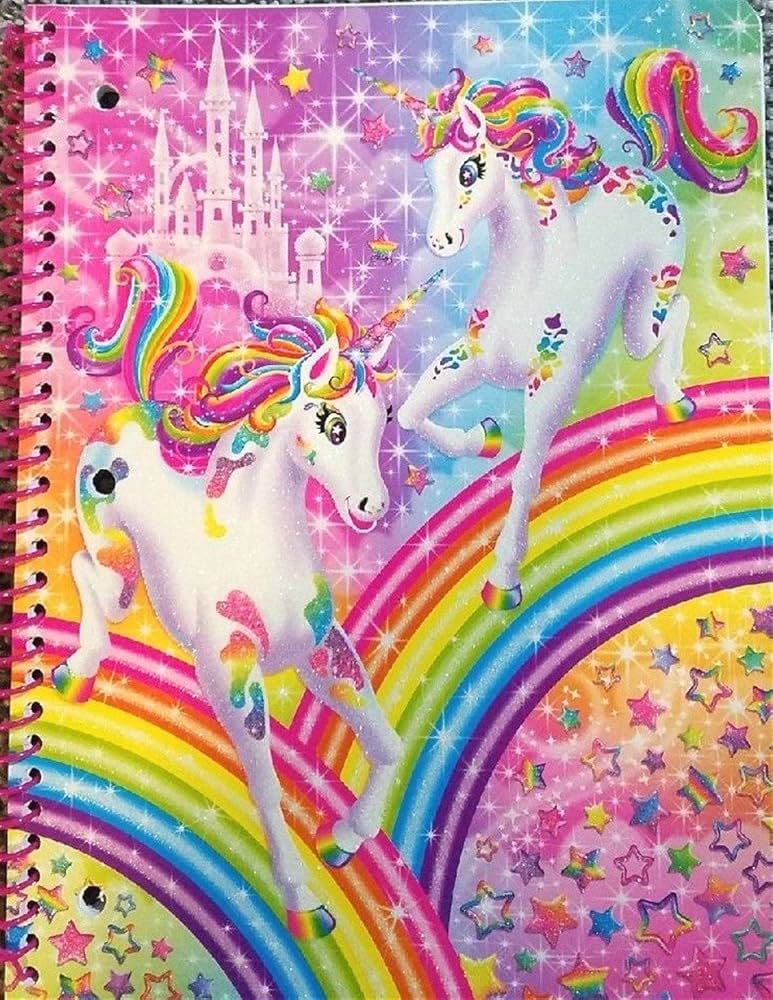 Lisa Frank 鍵付き　シークレット　ノート A お値下げ中　レア Amazon.co.jp: リサ・フランク スパイラル 1科目ノート - 3冊