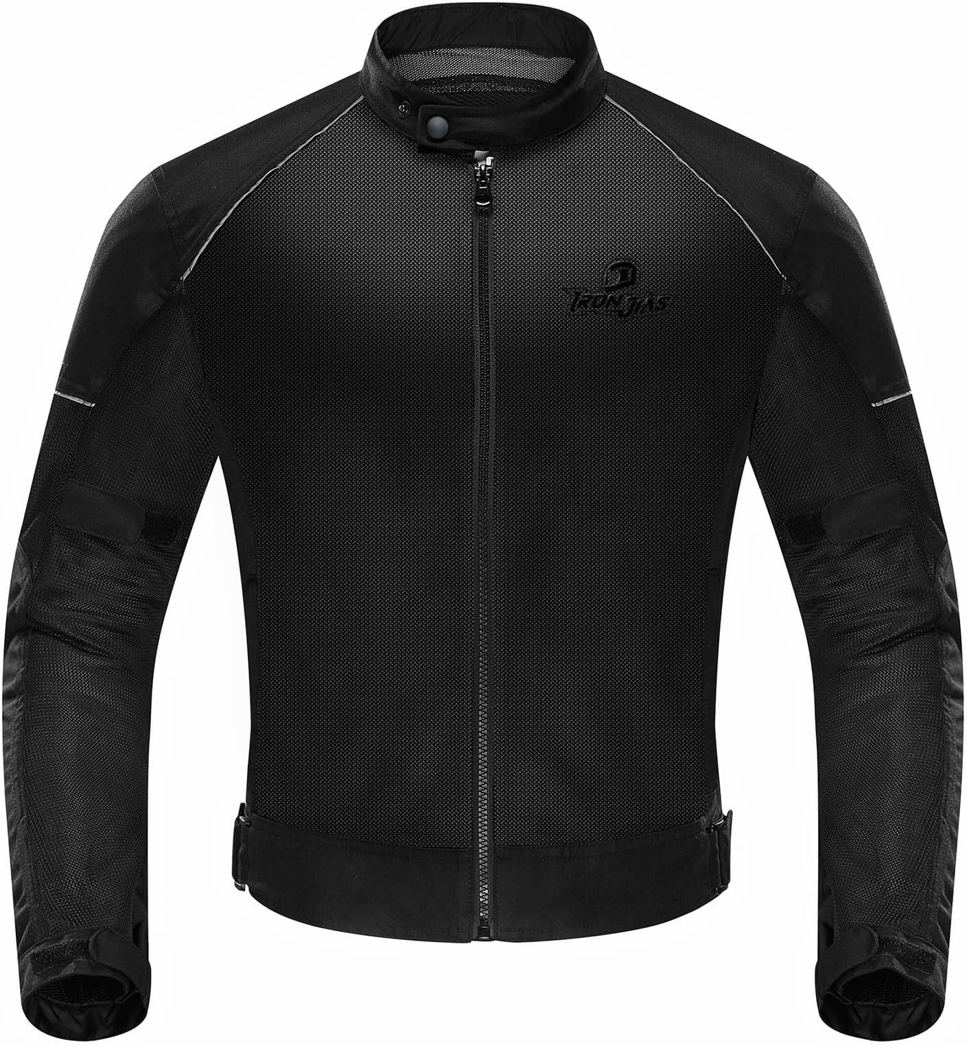 IRON JIA'S Motorcycle Jacket, CE Protection Gear, Summer Breathable Mesh Casual Biker Riding Jacket for Men M