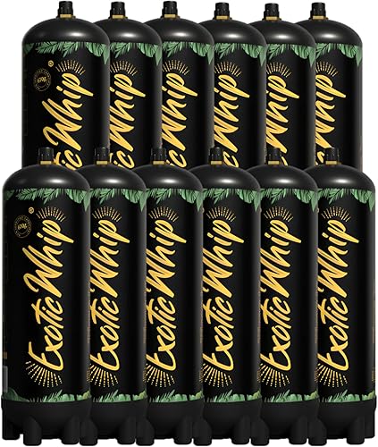 Cargadores de crema batida exóticos - Tanque de óxido nitroso desechable de 22.58 oz para dispensador de crema batida - Bote de crema batida de