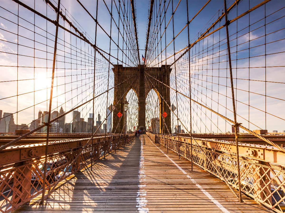 CALVENDO Puzzle Pont de Brooklyn 1000 Pieces 64 x 48 cm from Matteo Colombo
