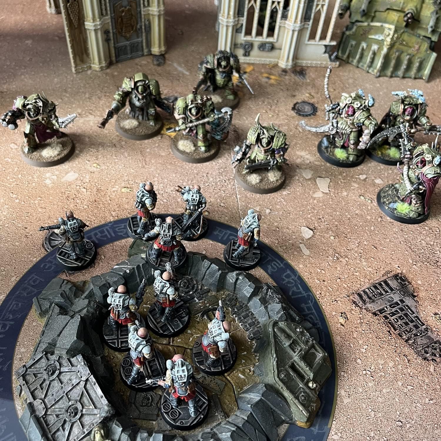 Jucoci Objective Point Markers 6PCS Set Objective Marker Compatible with Warhammer 40k WH40k