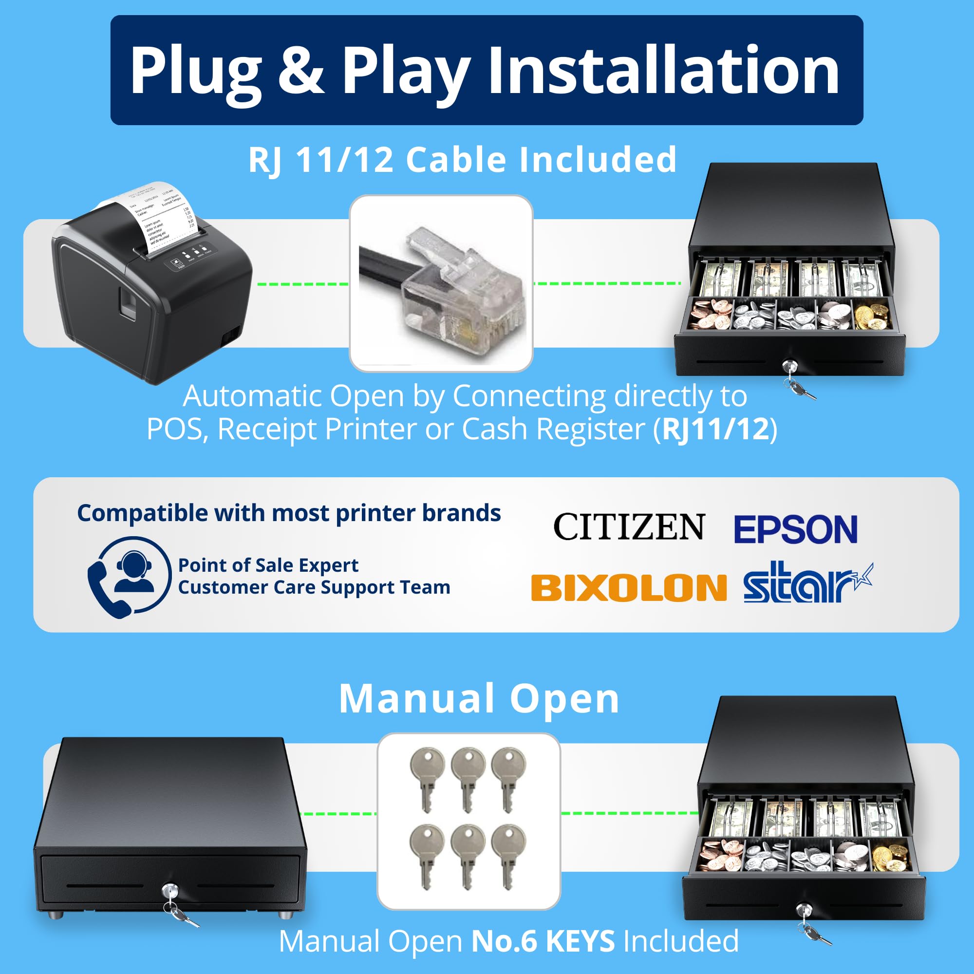 Amazon.co.jp: SAFEPOS VALLEY 13インチ 電子式自動オープンキャッシュ