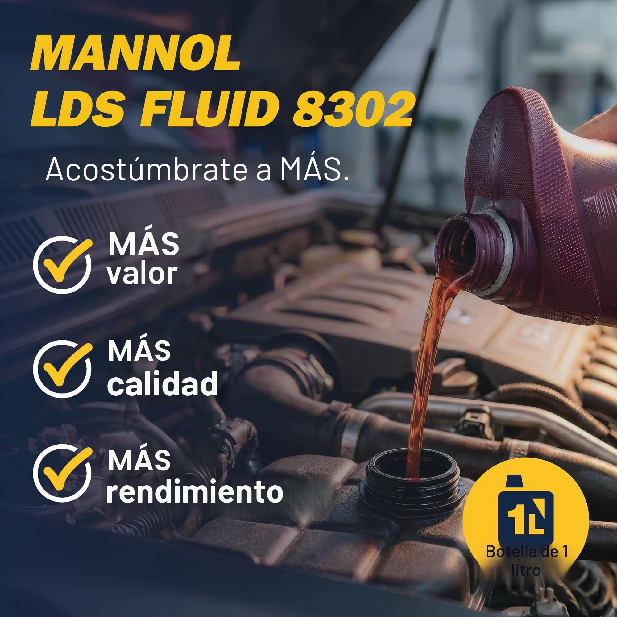 MANNOL MN8302-1 Aceite hidráulico 1L