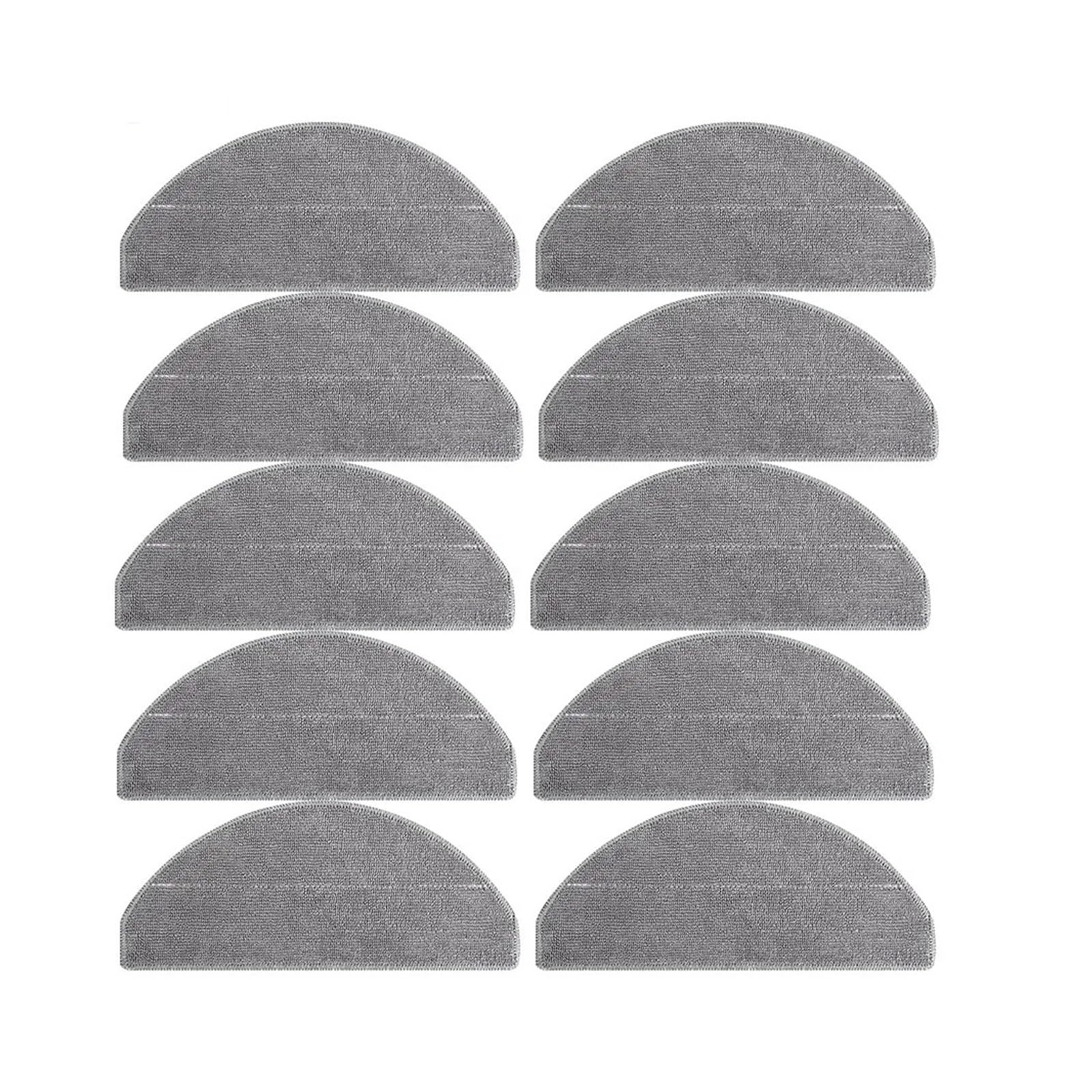VIXWDRUTY Mop Cloths，Compatible For Xiaomi，3C Plus 3C S20 E10 B112 D106 E10C E12 C103 Robot Vacuum Cleaner Replacement Durable Rags Parts(10pcs)