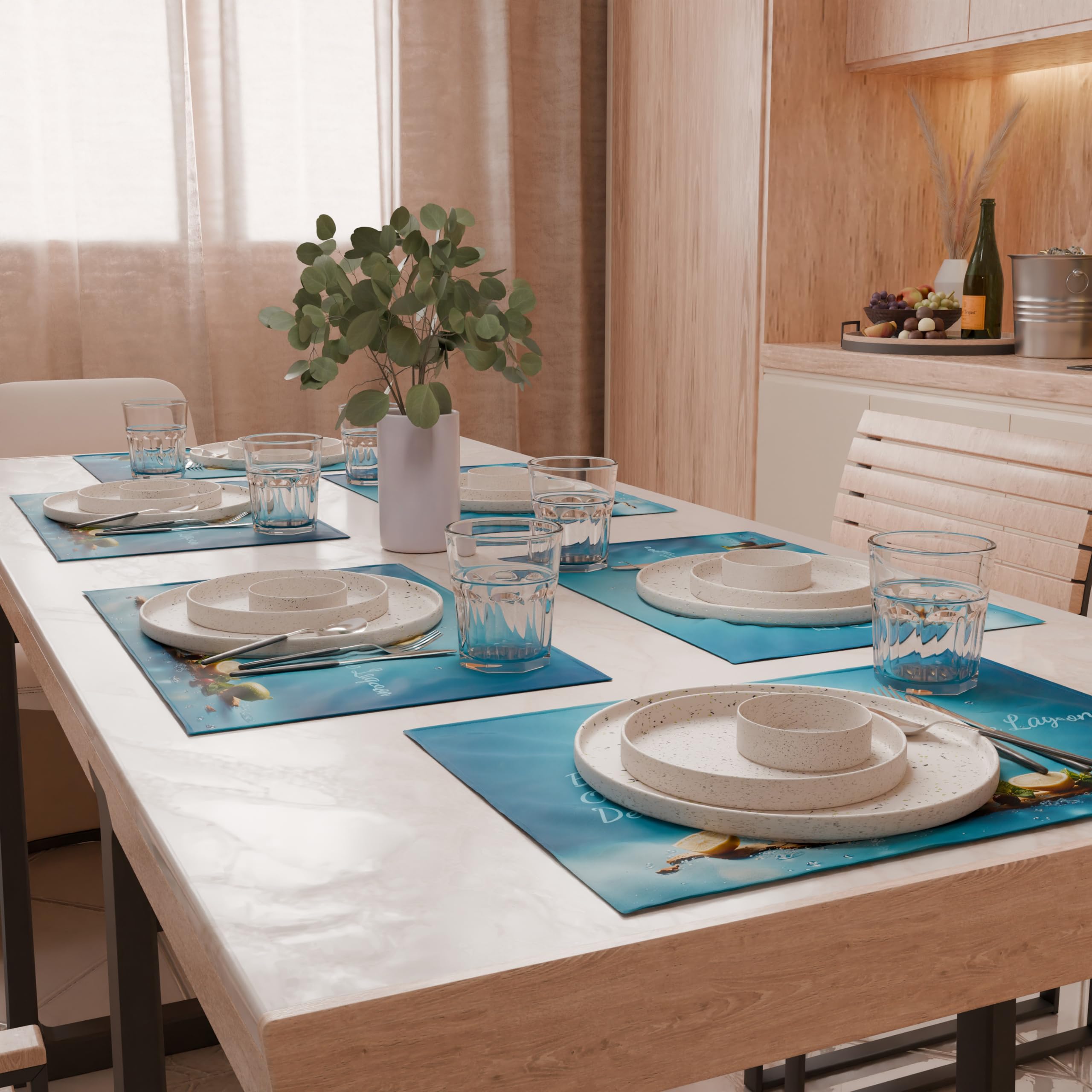 PETTI Artigiani Italiani, American Placemats with Digital Print - Image 3