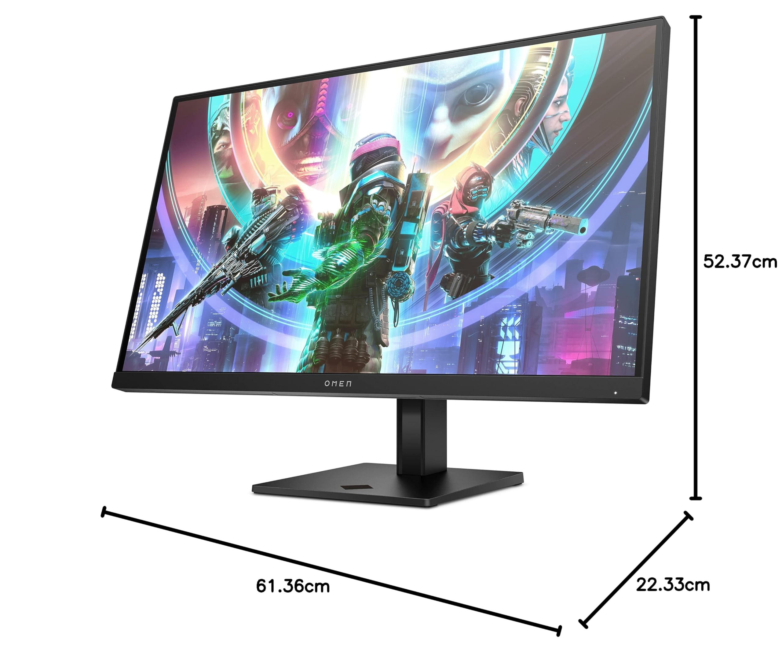 HP OMEN by HP 27qs 68,6 cm (27") 2560 x 1440 px Quad HD Czarny