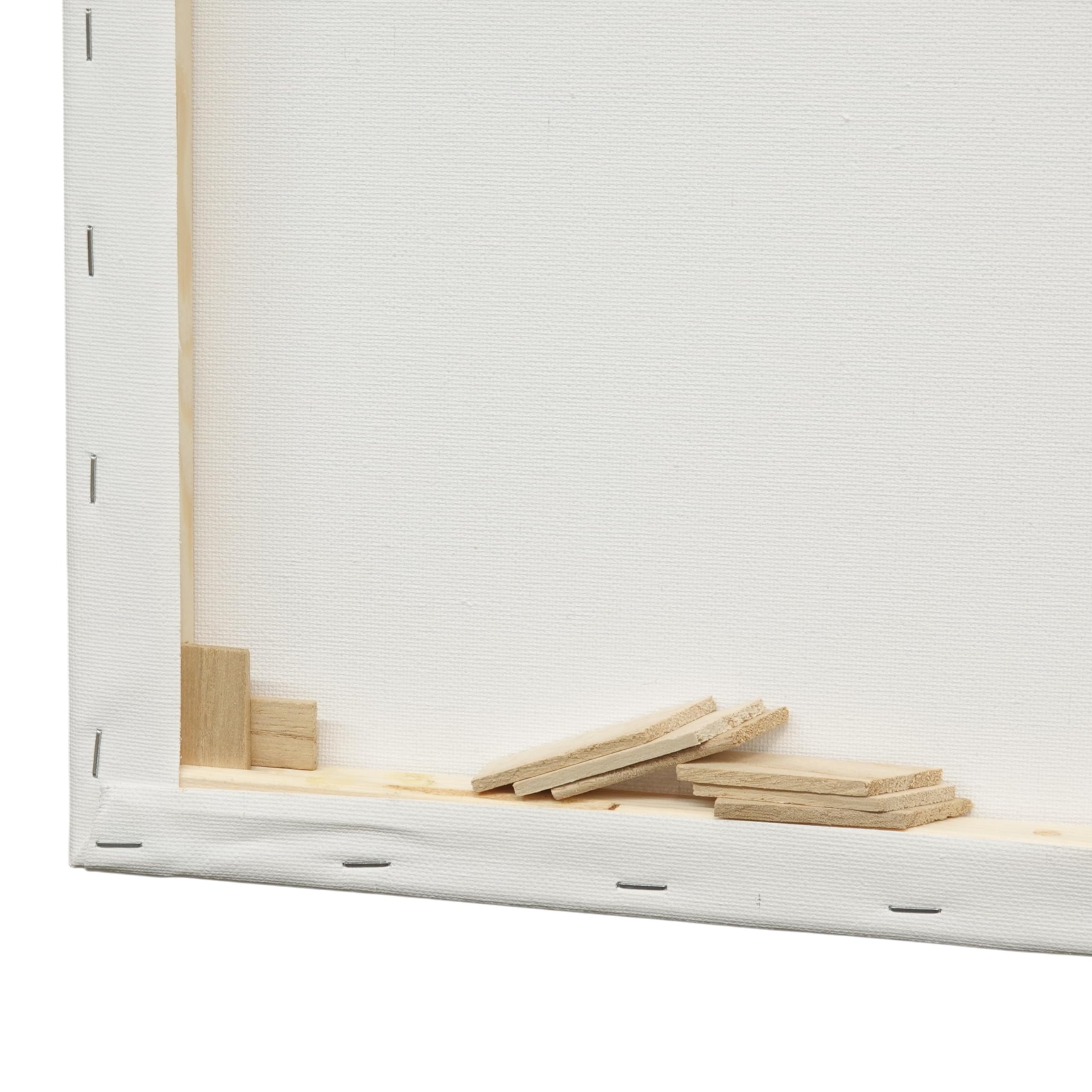 ARTIKUM Panorama Leinwand 5er Set, Größe L | ca 220x100 cm | malfertig bespannte Keilrahmen, Canvas Set zum Bemalen, DIY