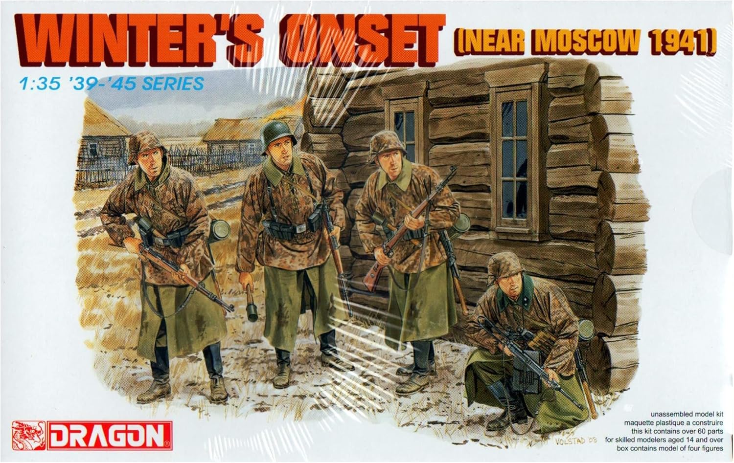 Dragon Models USA 6162 1/35 Winter On Set Near Moscow 1941 (4)