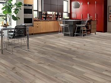 Shaw Floors Paramount 512C Plus Luxury Vinyl Flooring, Oyster Oak (18.68 sq. ft./Carton) (8 Planks)