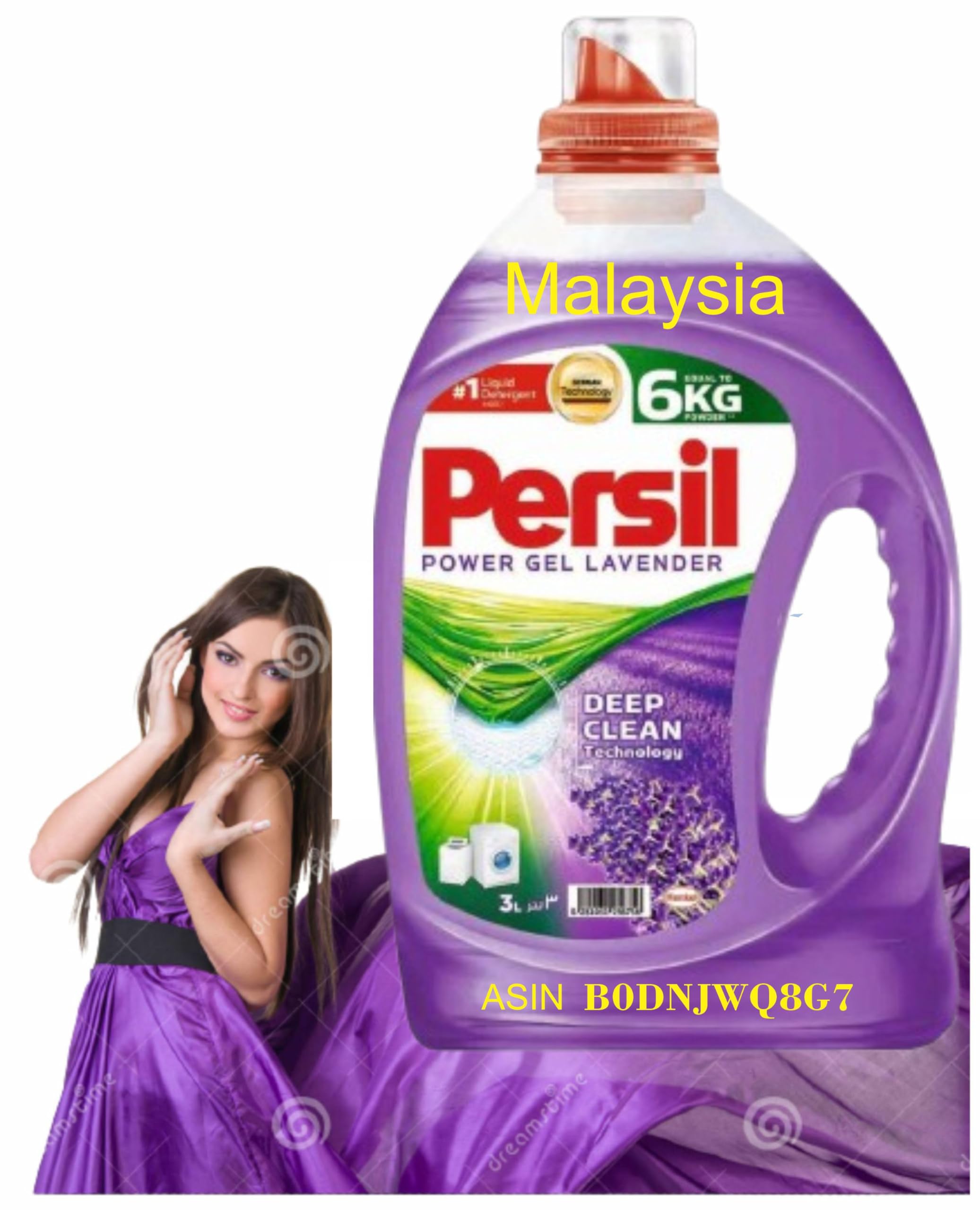 Persil 3L Matic Premium Liquid Detergent – Advanced Colour Protection, Powerful Stain Removal, Gentle on Clothes, Suitable for Front Load Washers & Daily Use