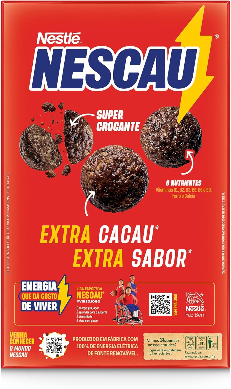 Cereal Matinal Nescau Extra Cacau 170g