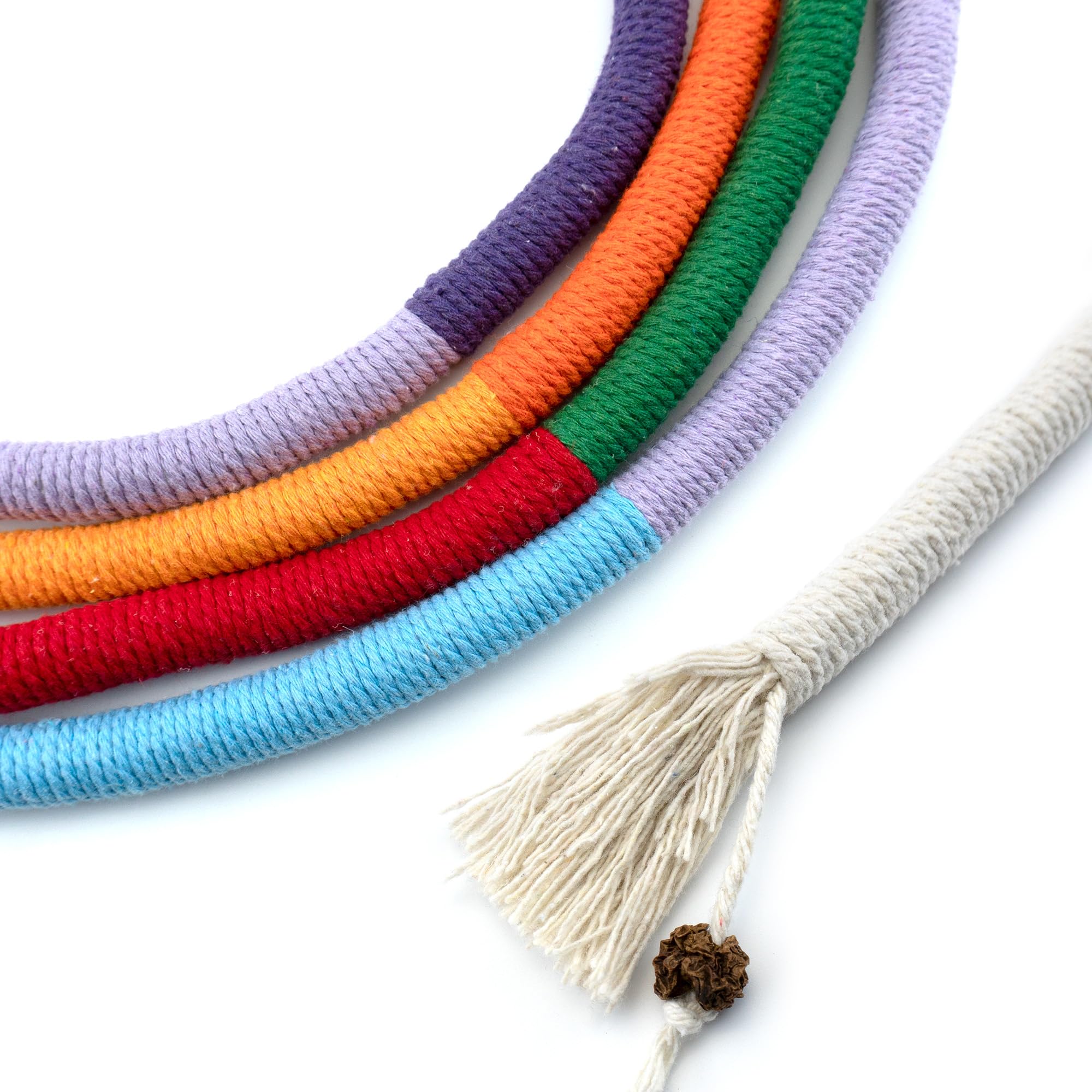 Snapklik.com : Quacc 4 PCS Cat Chew Toy Bite Ropes