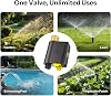 SONOFF SWV-ZNU Hydro ONE Lite Temporizador de Riego Inteligente Zigbee, Entrada de Latón, Programación de Riego Adaptable al Clima para Jardín, Alimentado por 4 Pilas AA, Requiere Hub Zigbee, Sin Medidor de Flujo, Compatible con HA 7